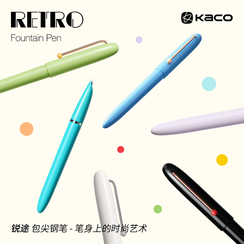 Pióro wieczne KACO RETRO Luxur – Fountain Pen Bottled Ink recenzja i cena