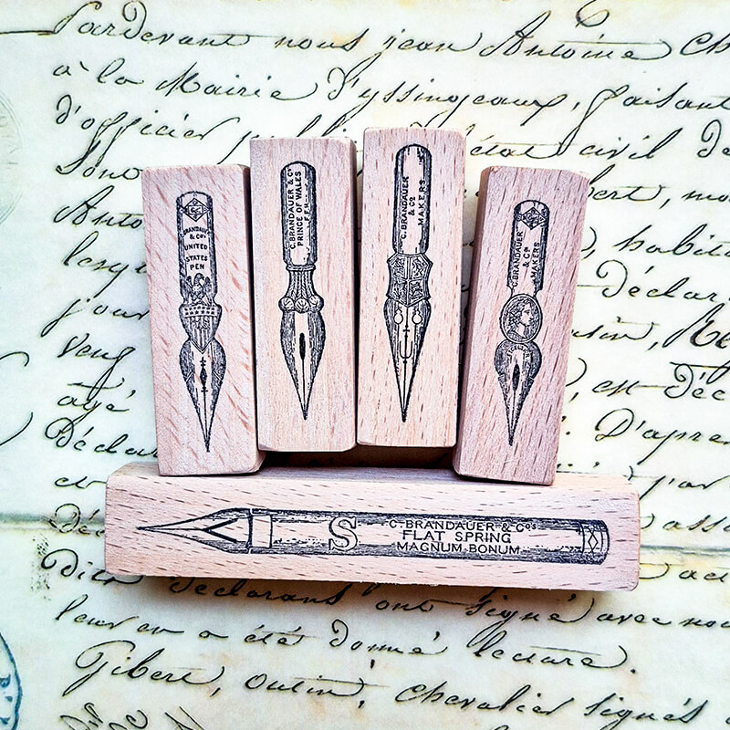 Scrapbooking, stempel, pióro w – Fountain Pen Bottled Ink recenzja i cena
