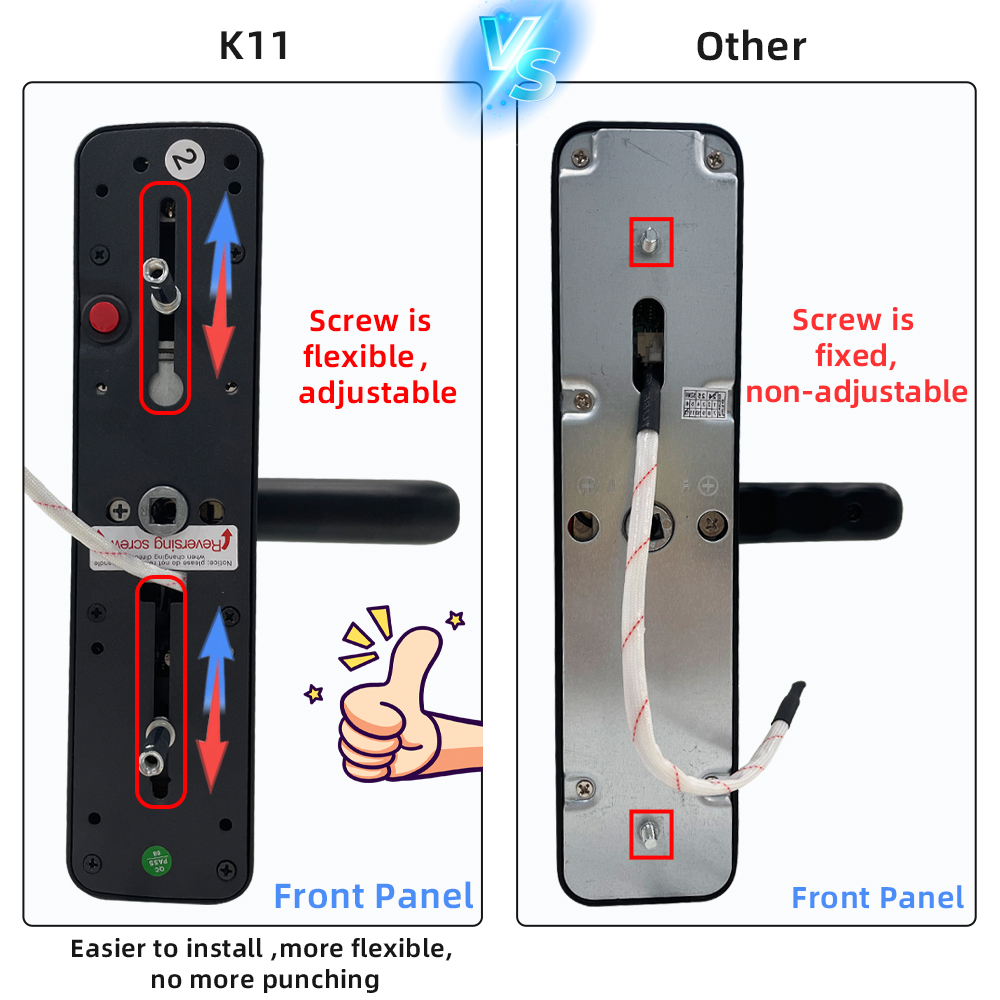 RAYKUBE K11 Tuya WiFi biometry – Letter Opener Brass recenzja i cena